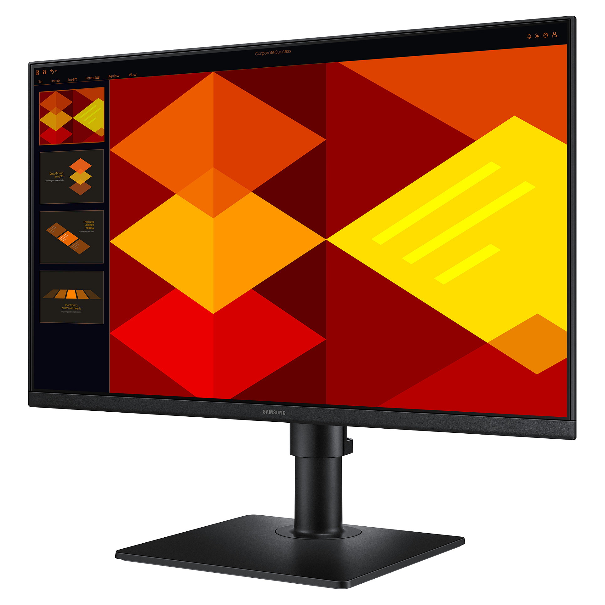 Monitor Samsung S40GD / 24" / Full HD IPS / 100Hz / 5ms / 2×HDMI+DisplayPort - Zezë - 2