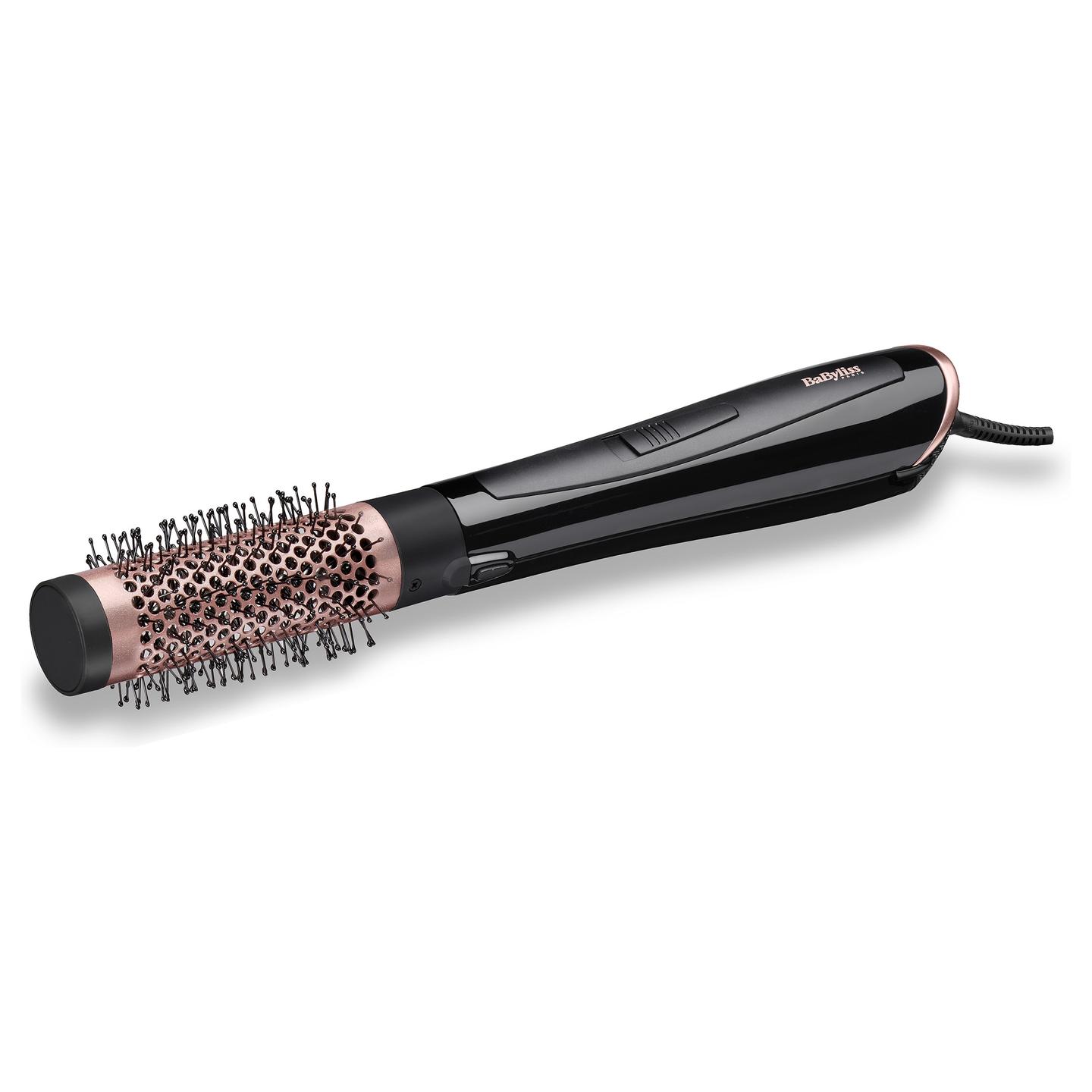 Stiluese për flokë BaByliss Perfect Finish AS126E / 1000W / Ionic / Ceramic / 4 Aksesorë / 2 Temperatura / Cool Shot – Zezë/Gold - 2