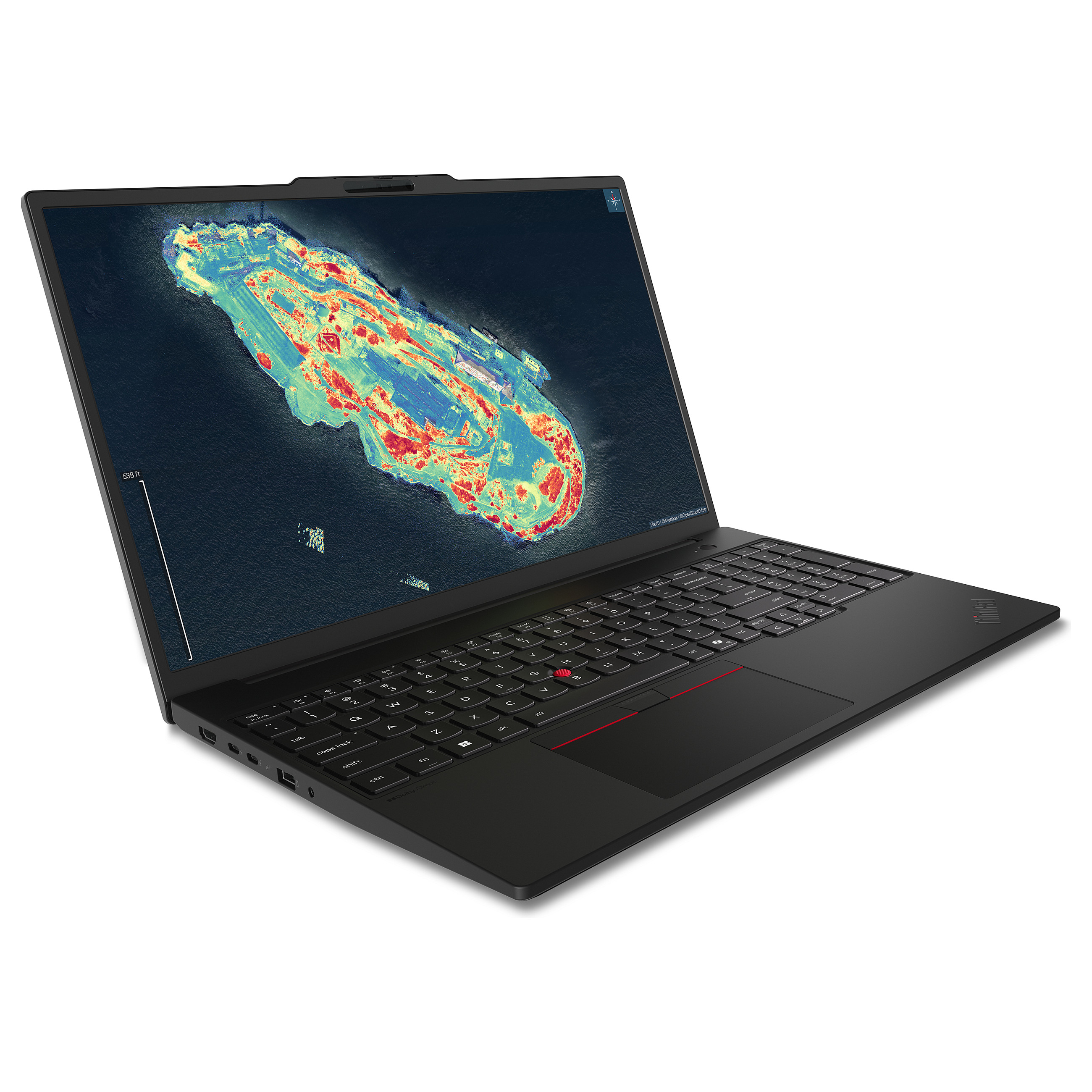 Laptop Lenovo ThinkPad P16s Gen 5 Copilot+ / Ultra 7 356H / 32GB LPDDR5x / 512GB / 16" WUXGA (Full HD+) IPS 60Hz / RTX PRO 500 Blackwell 6GB - Zezë - 3