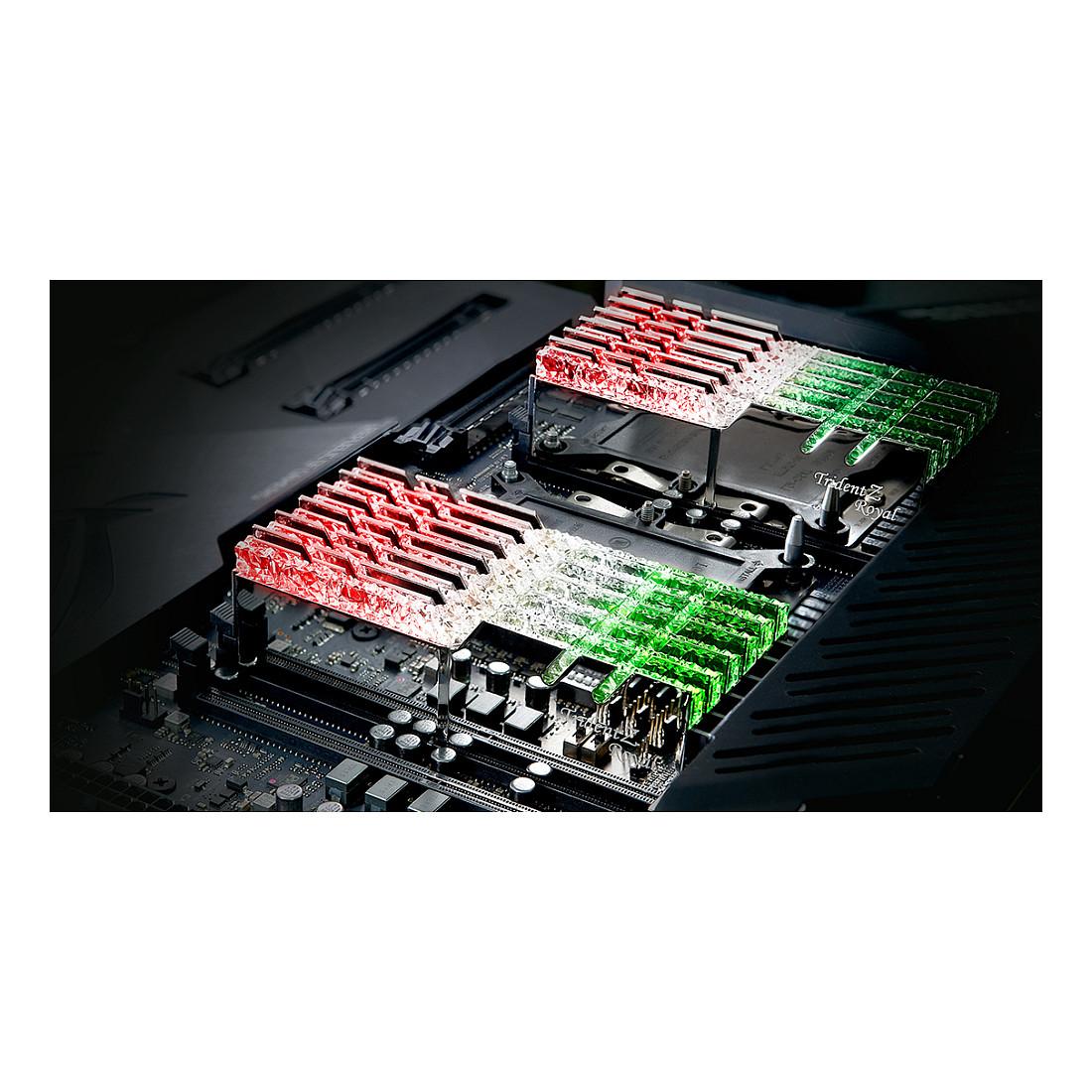 RAM Memorie DDR4 G.Skill Trident Z Royal, 32GB (2x16GB), DIMM, 3600MHz, CL18, 288-pin - Argjend - 3