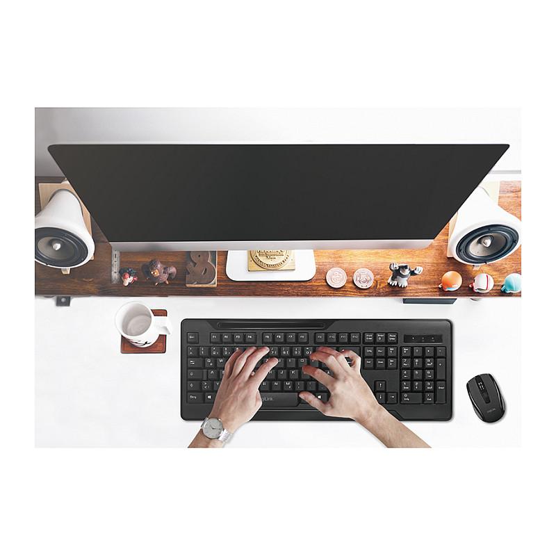 Combo (Tastierë & Maus) LogiLink ID0194 / RF Wireless - Zezë - 7
