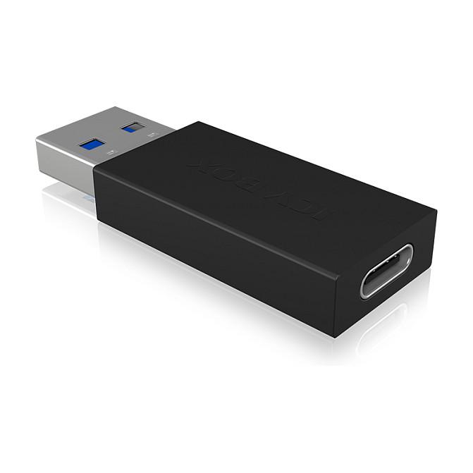 Adapter ICY BOX IB-CB015 / USB-A Mashkull → USB-C Femër / USB 3.1 Gen 2 / 10 Gbit/s - Zezë - 4