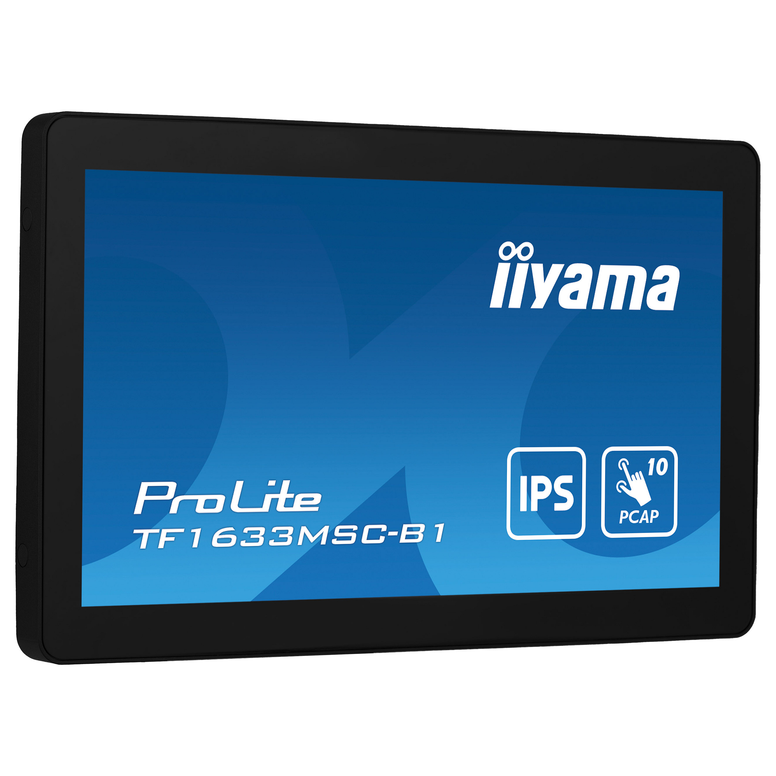 Monitor iiyama ProLite TF1633MSC-B1 / 15.6” / Full HD IPS LED Touchscreen / 60Hz / 5ms / HDMI+DP+USB - Zezë - 5