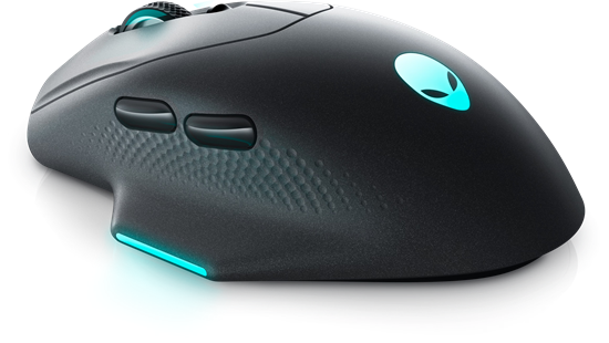 Maus Gaming Dell Alienware AW620M / Wireless + Wired / 2.4GHz / 26000 DPI / 7 Butona / 100g – Zezë - 4