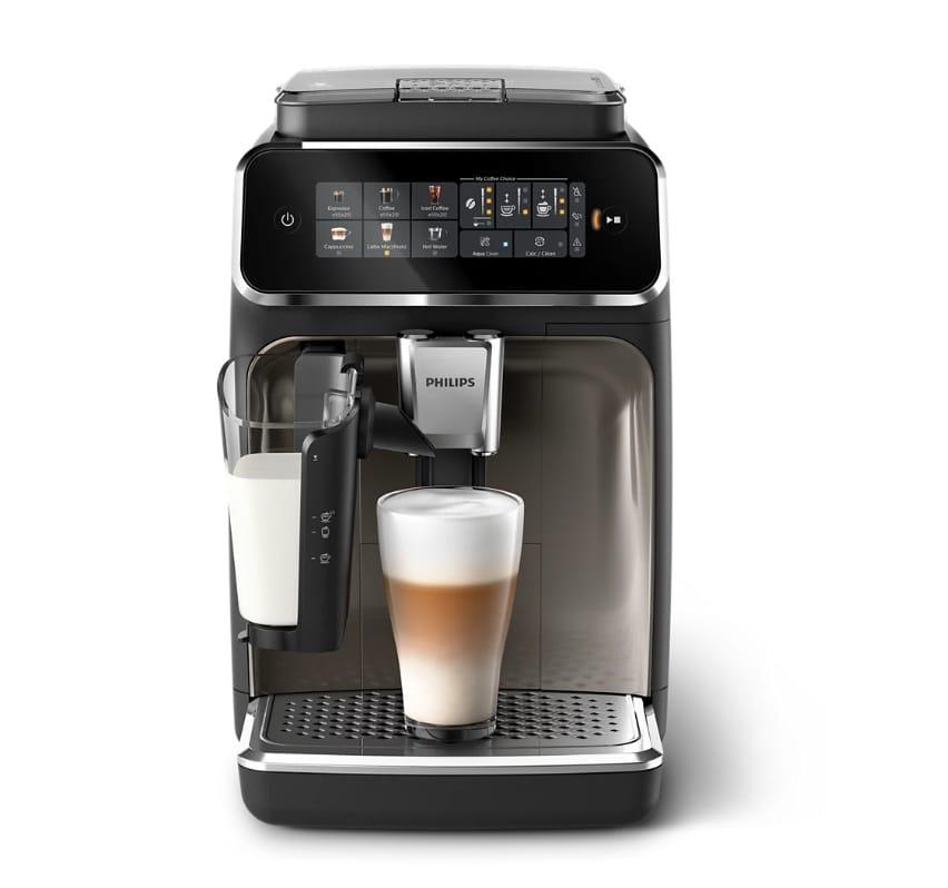 Aparat për Kafe Automatik Philips Series 3300 EP3347/90, LatteGo, 15 bar, 1.8 L, 1500 W - Zezë/Argjend - 2