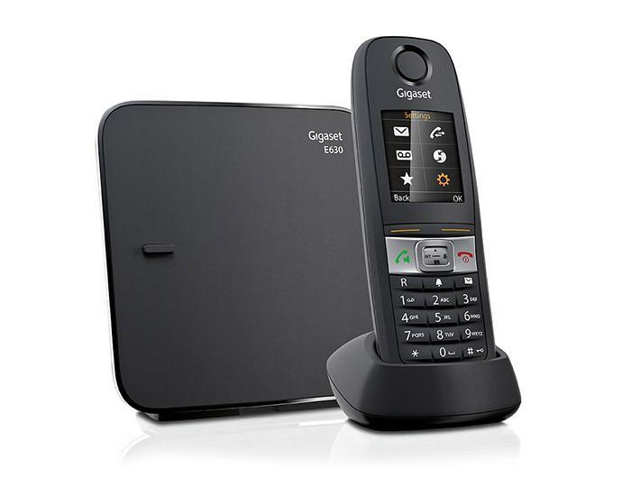 Telefon i thjeshtë Gigaset E630 / S30852-H2503-C101 / DECT / IP65 / 1.8" / 200 Kontakte – Zezë - 2