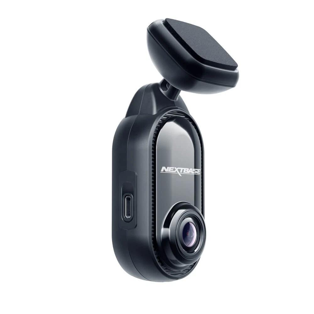 Kamerë për regjistrimin e udhëtimeve (Dashcam) Nextbase Piqo 2K / 1440p / 145° / Wi-Fi / Bluetooth 4.1 / GPS / Night Vision / Voice Control / MicroSD deri 256GB - Zezë - 2