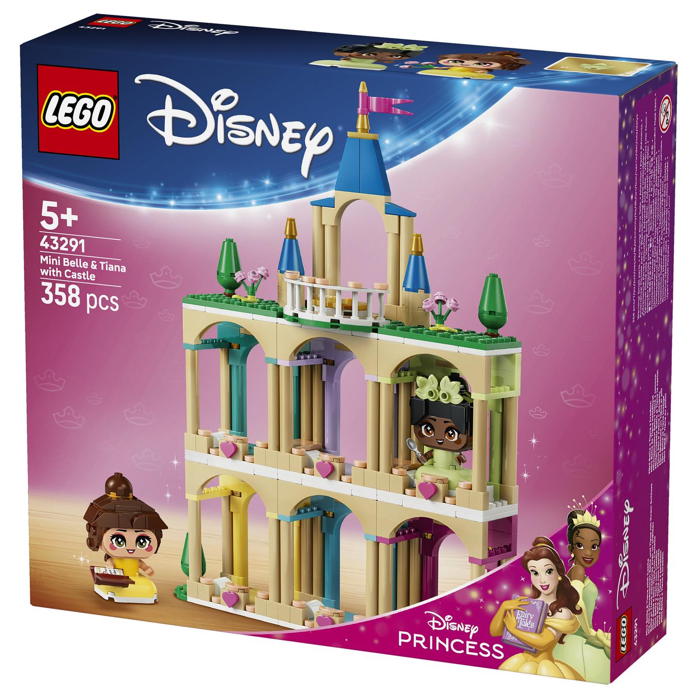 LEGO Disney Princess Mini Belle & Tiana with Castle 43291 - 10