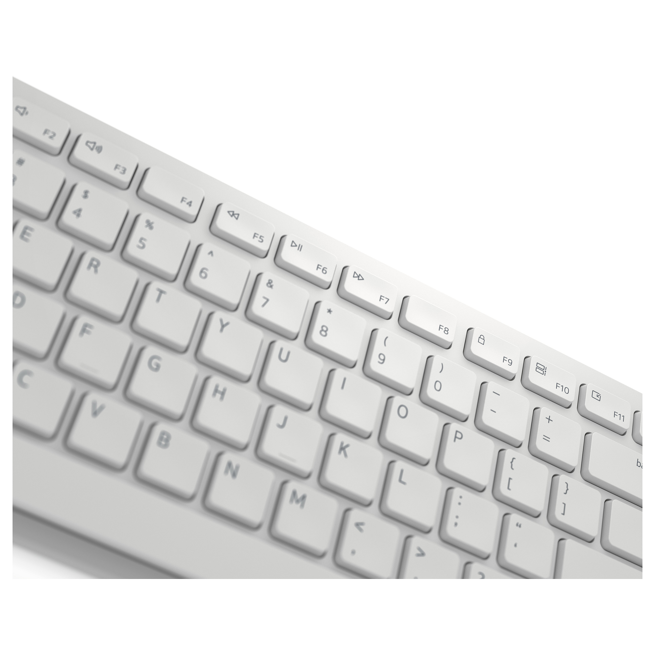 Combo (Tastierë & Maus) Dell Pro KM5221W / US International (QWERTY) - Bardhë - 6