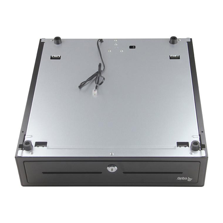 Sirtar Arkëtimi POS EQUIP 351010, 4 Ndarje Kartëmonedhash, 8 Ndarje Monedhash, RJ11 - Zezë - 3