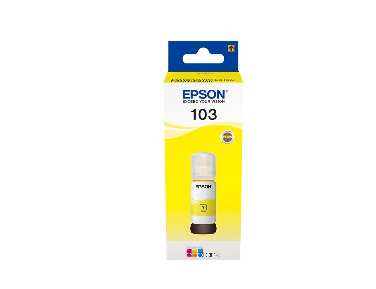 INK Epson 103 C13T00S44A / 7.500 faqe – Verdhë