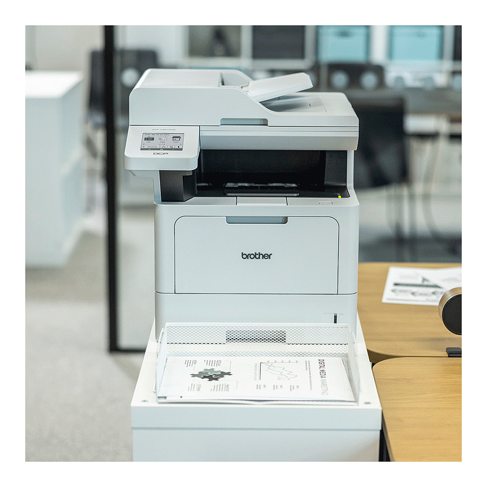 Printer Multifunksional Brother MFC-L5715DN / Mono / A4 / 4 në 1 / LAN / USB - Bardhë - 6
