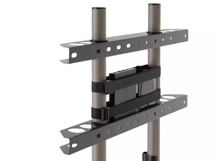 Mbajtëse për TV One For All EZ TV Stand Premium WM7611 / 32"-65" / 40kg / VESA 200x200-600x400 / Dysheme - Zezë - 2