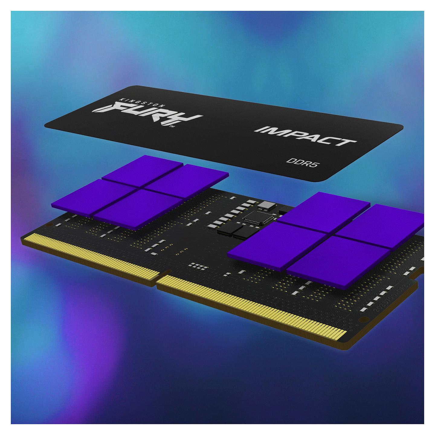 Memorie DDR5 Kingston FURY Impact, 32GB, 4800MT/s, CL38, SO-DIMM, 262-pin, 1.1V - Zezë - 11