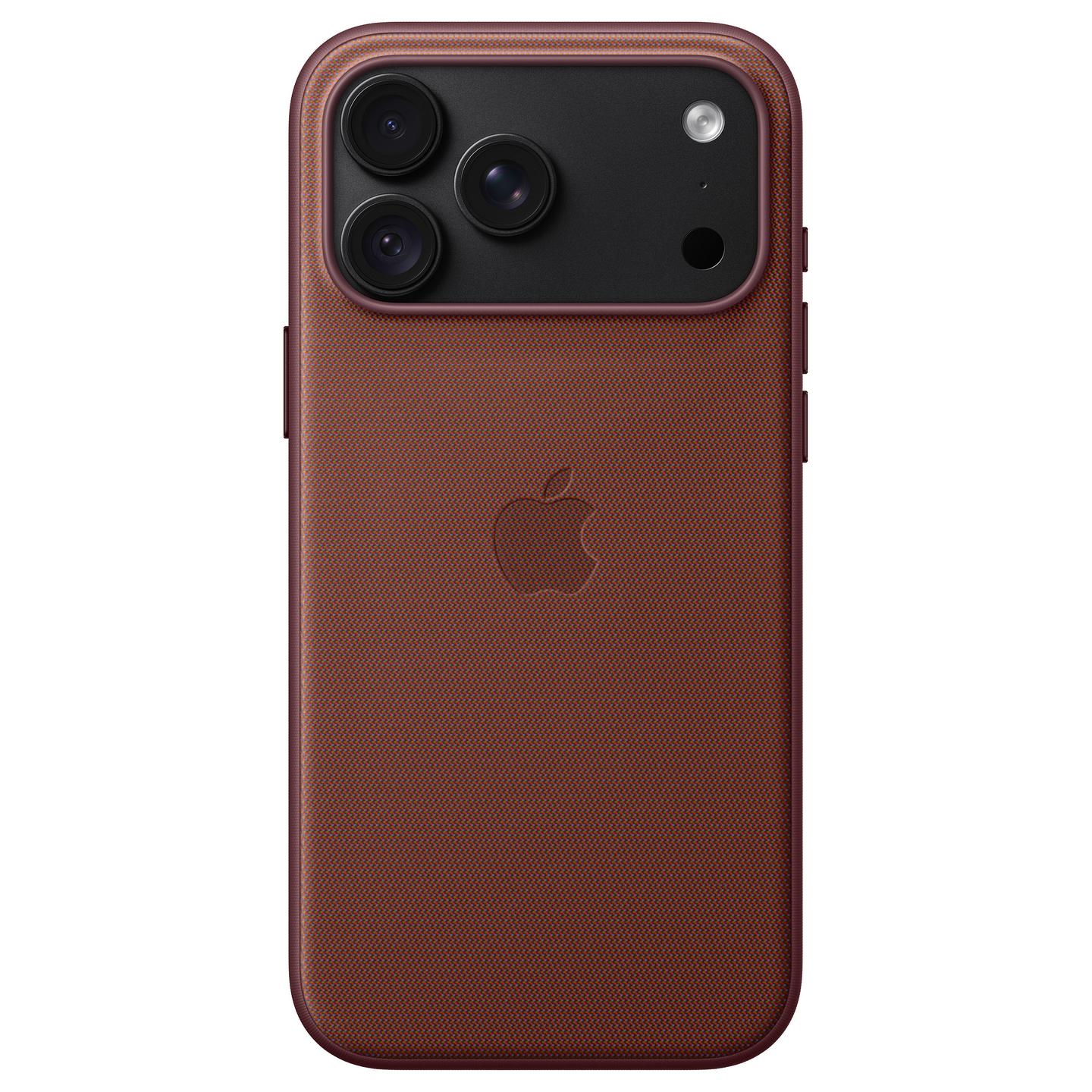 Case për Telefon Apple TechWoven, MagSafe, iPhone 18 Pro Max - Burgundy - 4