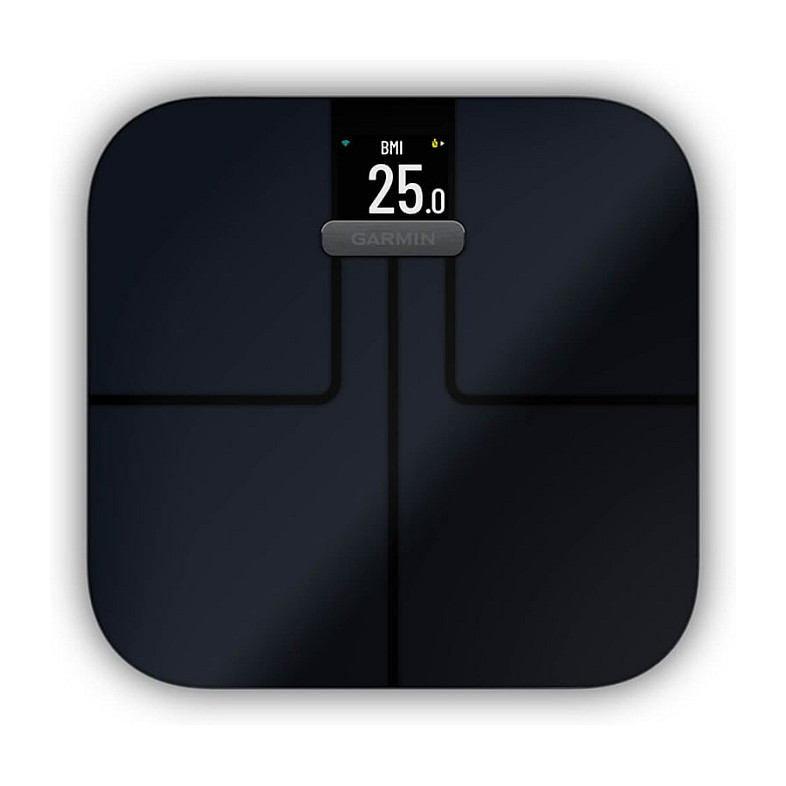 Peshore Smart Garmin Index S2 / Wi-Fi / Bluetooth / BMI / Body Fat / Muscle Mass / 181.4kg / 16 Përdorues – Zezë - 2