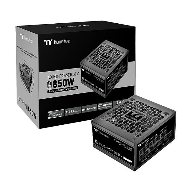 Furnizues Energjie Thermaltake Toughpower SFX Platinum 850W, ATX 3.1, 80 PLUS Platinum, Modular - Zezë - 6