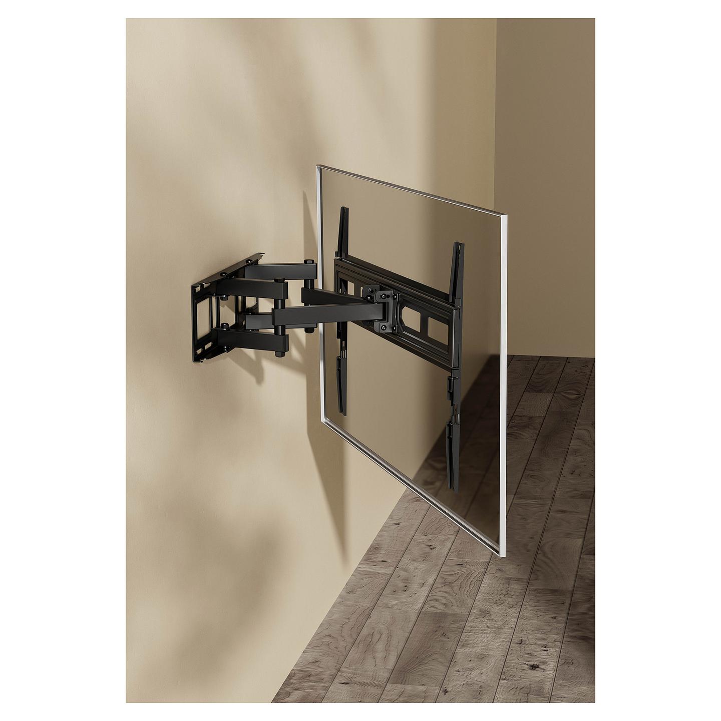Mbajtëse për TV Manhattan 462440, 37"–80", Full Motion, 40kg, VESA 600×400 - Zezë - 9