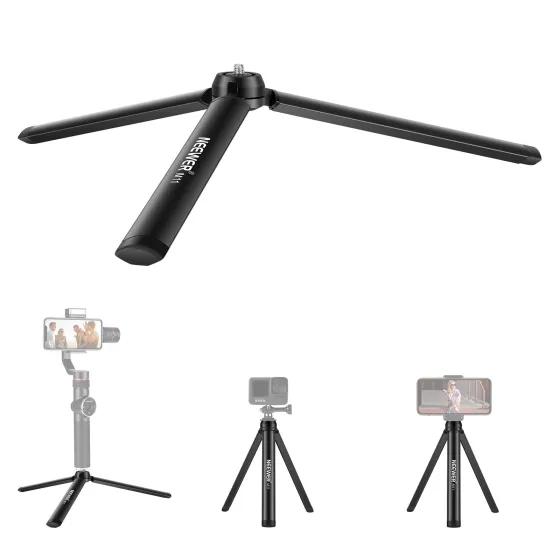 Mini Tripod për Kamerë Neewer M11, Metal, Kapacitet 3kg - Zezë