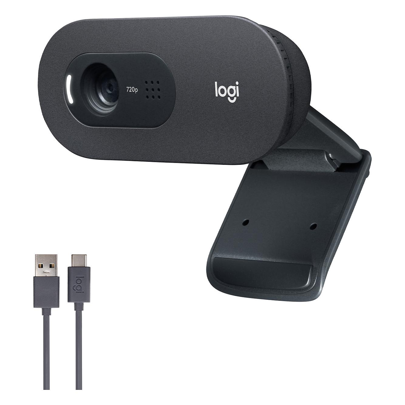 Webcam Logitech C505 / 960-001364 / HD 720p / USB-A / 1.2MP / 60° – Grafit - 9