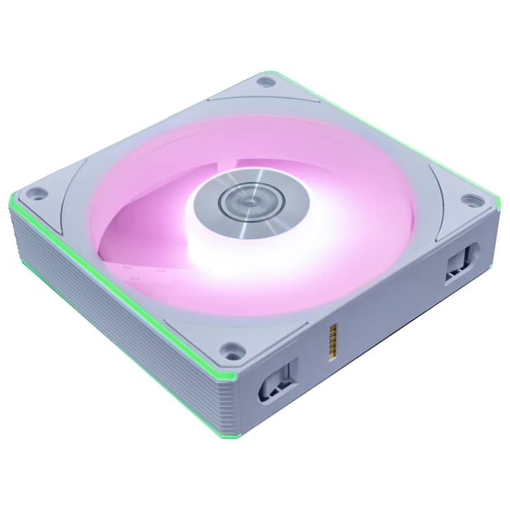 Ftohës për Kasë Lian Li UNI FAN CL FLEX 120 Reverse / 120mm / PWM / 250-2100 RPM / ARGB / Wireless / 3-Pack / Controller – Bardhë - 3