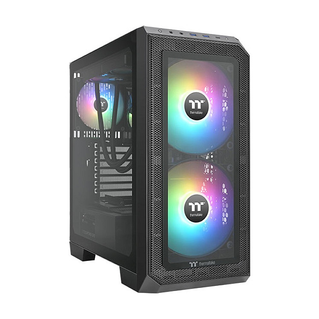 Ftohës për Kasë Thermaltake CT200 / 200mm / 500-900 RPM / ARGB / PWM – Zezë - 5