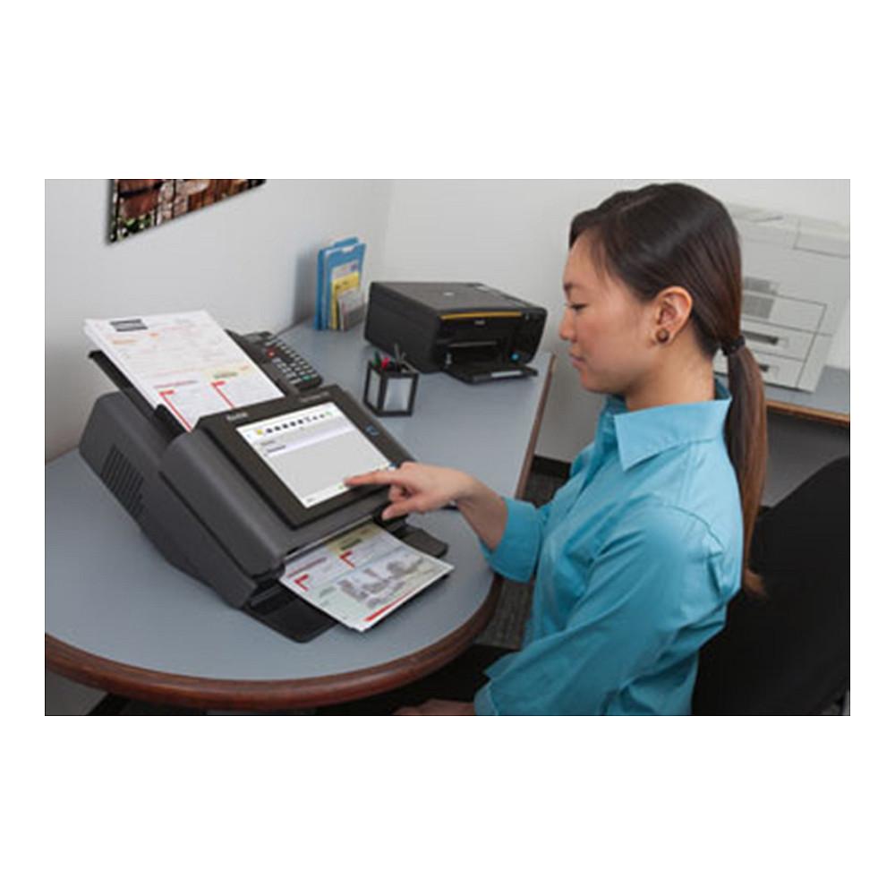 Skaner Kodak Scan Station 730EX Plus / A4 / Dual CCD / 600 × 600 DPI / Duplex / 70 ppm / 60 ppm / ADF / 9.7" Touchscreen / Gigabit Ethernet - Zezë - 2