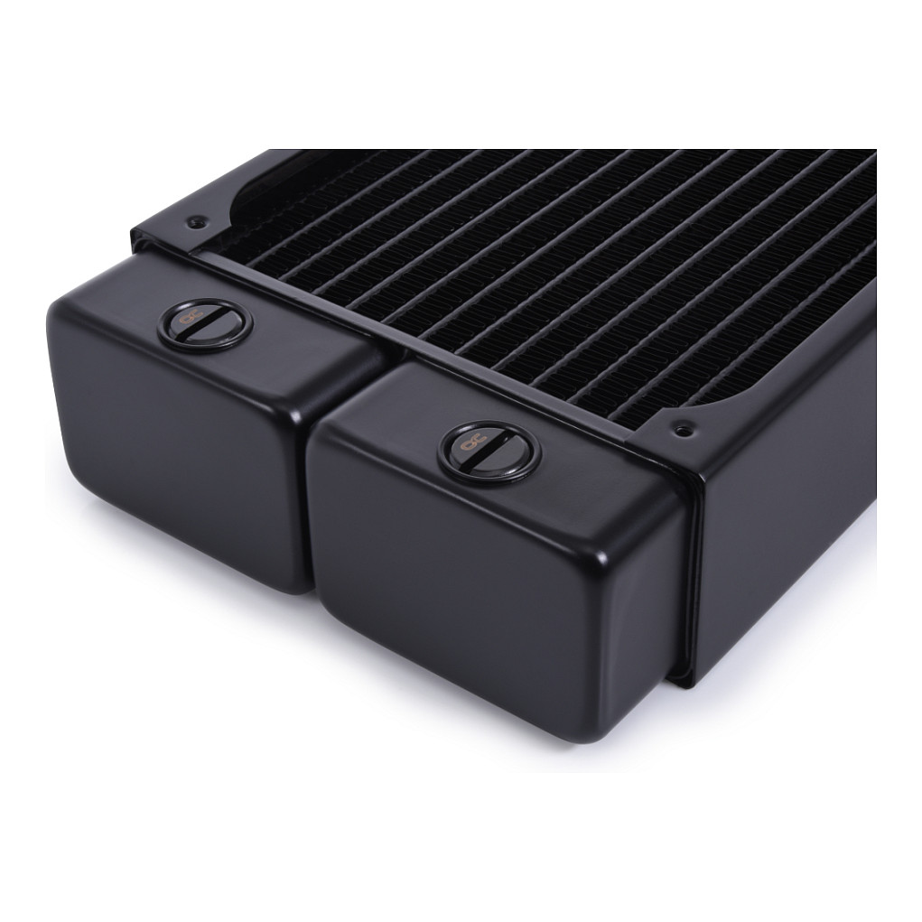 Radiator për Ftohës Alphacool NexXxoS HPE-45 / 360mm / Full Copper / 45mm / 16 FPI / 3×120mm – Zezë - 5