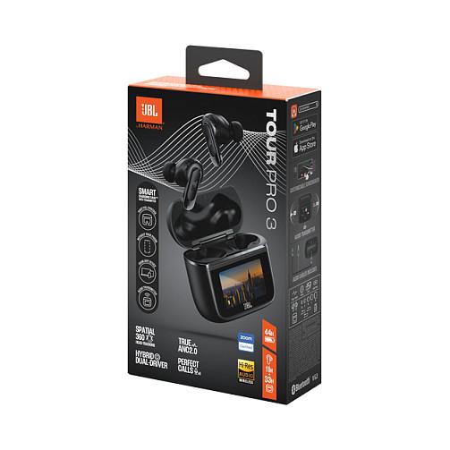 Kufje pa kabllo JBL Tour Pro 3 / TWS / Bluetooth 5.3 / 10.2mm + 5.1x2.8mm / 20-40000Hz / LDAC / True Adaptive Noise Cancelling 2.0 / 6 Mikrofona - Zezë - 13