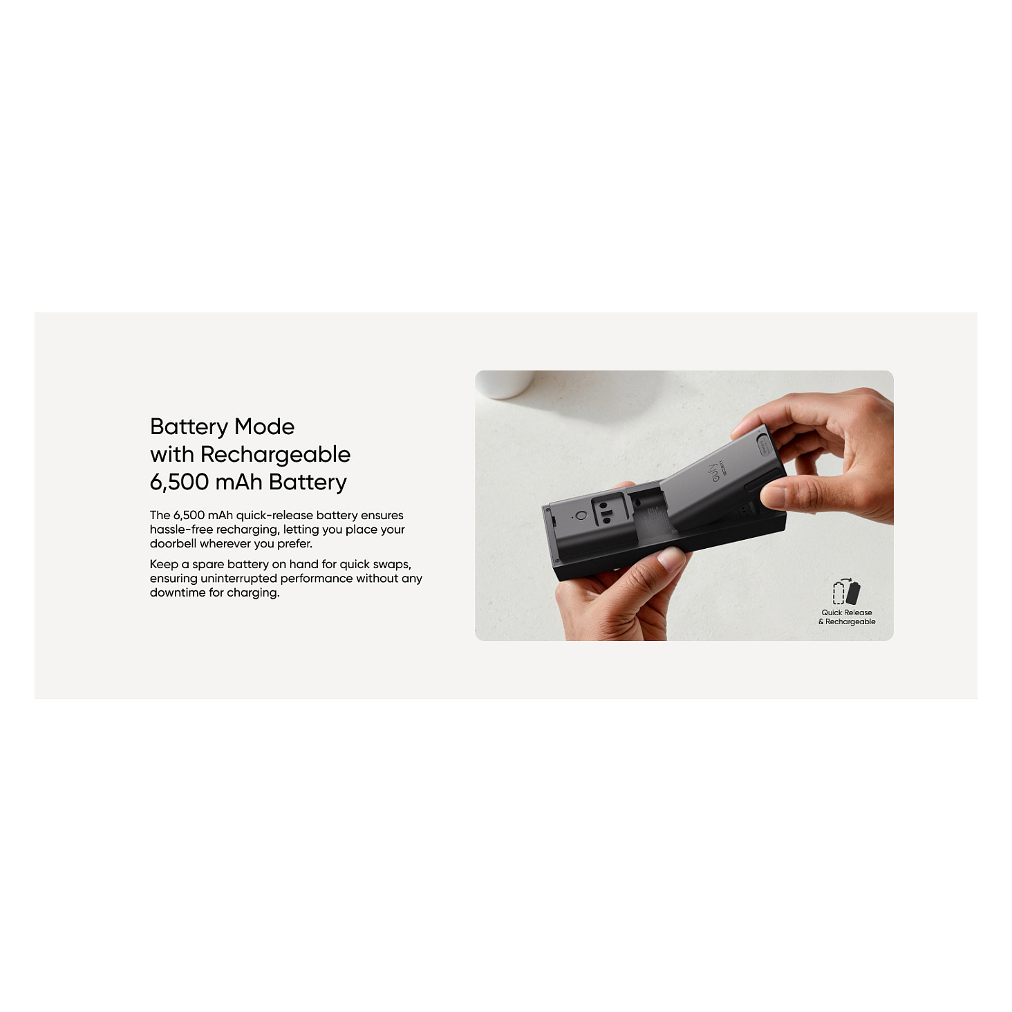 Kamerë Sigurie IP CCTV eufy C31 / Video Doorbell / 2K / Wi-Fi / Wired & Wireless / MicroSD deri 128GB / Bateri 6500mAh - Zezë - 19