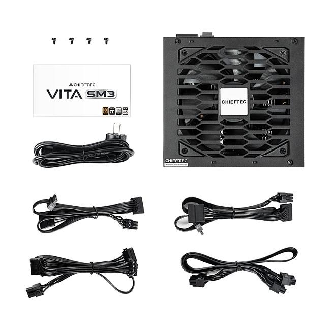 Furnizues Energjie Chieftec VITA BPX-750-C, 750W, 80 PLUS Bronze, ATX, Non-Modular – Zezë - 9