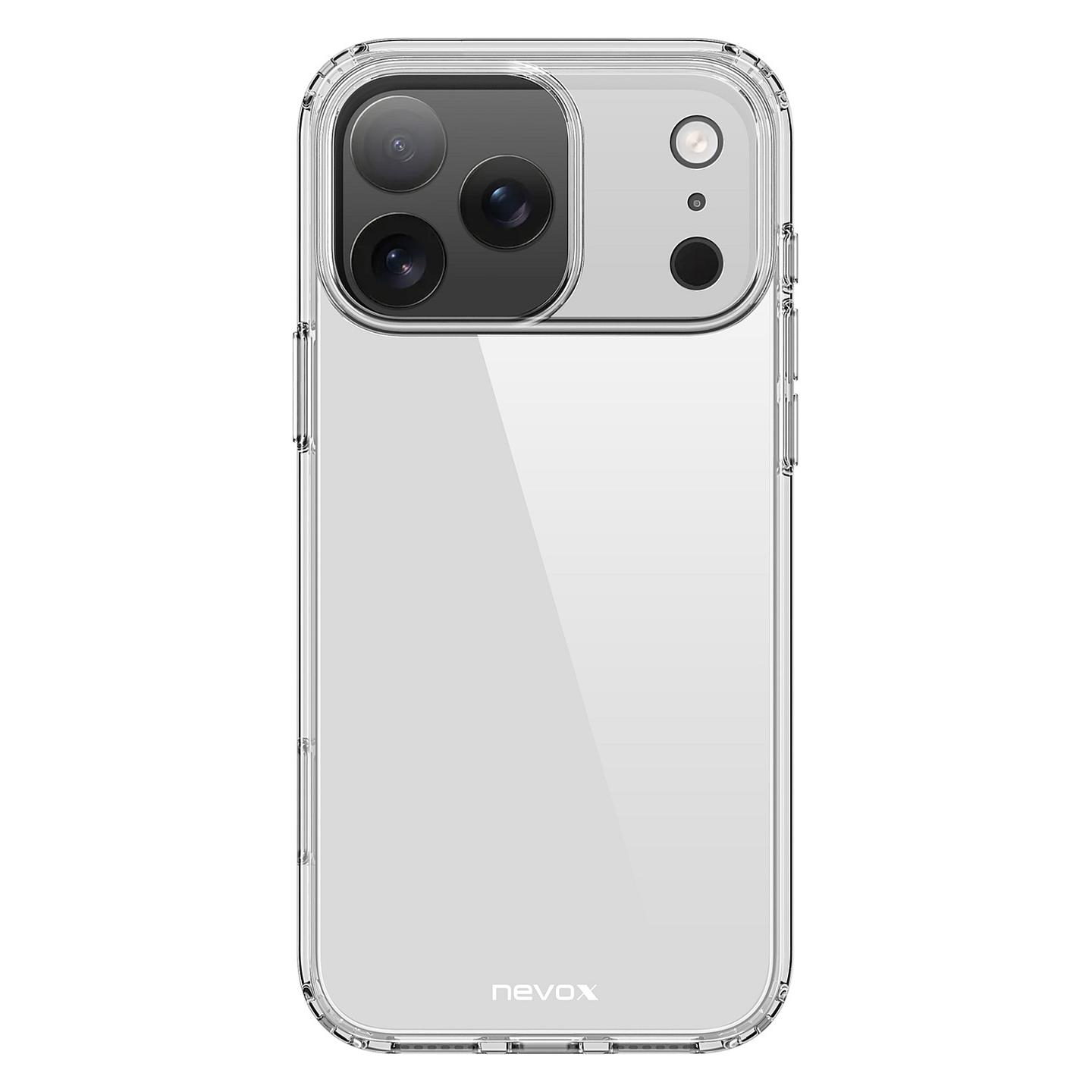 Case për Telefon nevox StyleShell Flex / TPU / 0.7 mm / iPhone 17 Pro Max 6.9" - Transparente - 2