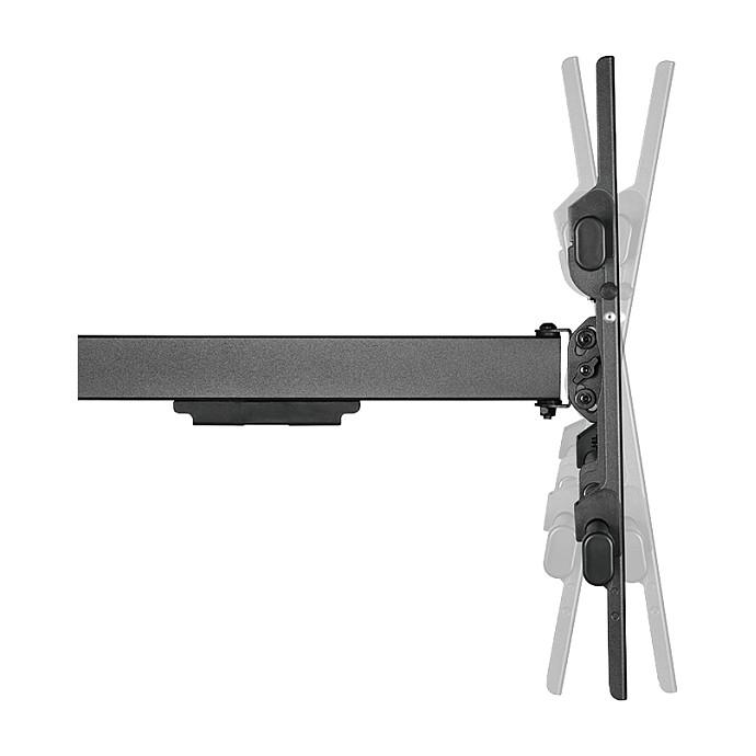 Mbajtëse për TV LogiLink BP0138 , 43–80" , deri 50kg , për mur , e pjerrët , e rrotullueshme , VESA 200x200–819x410 - Zezë - 4