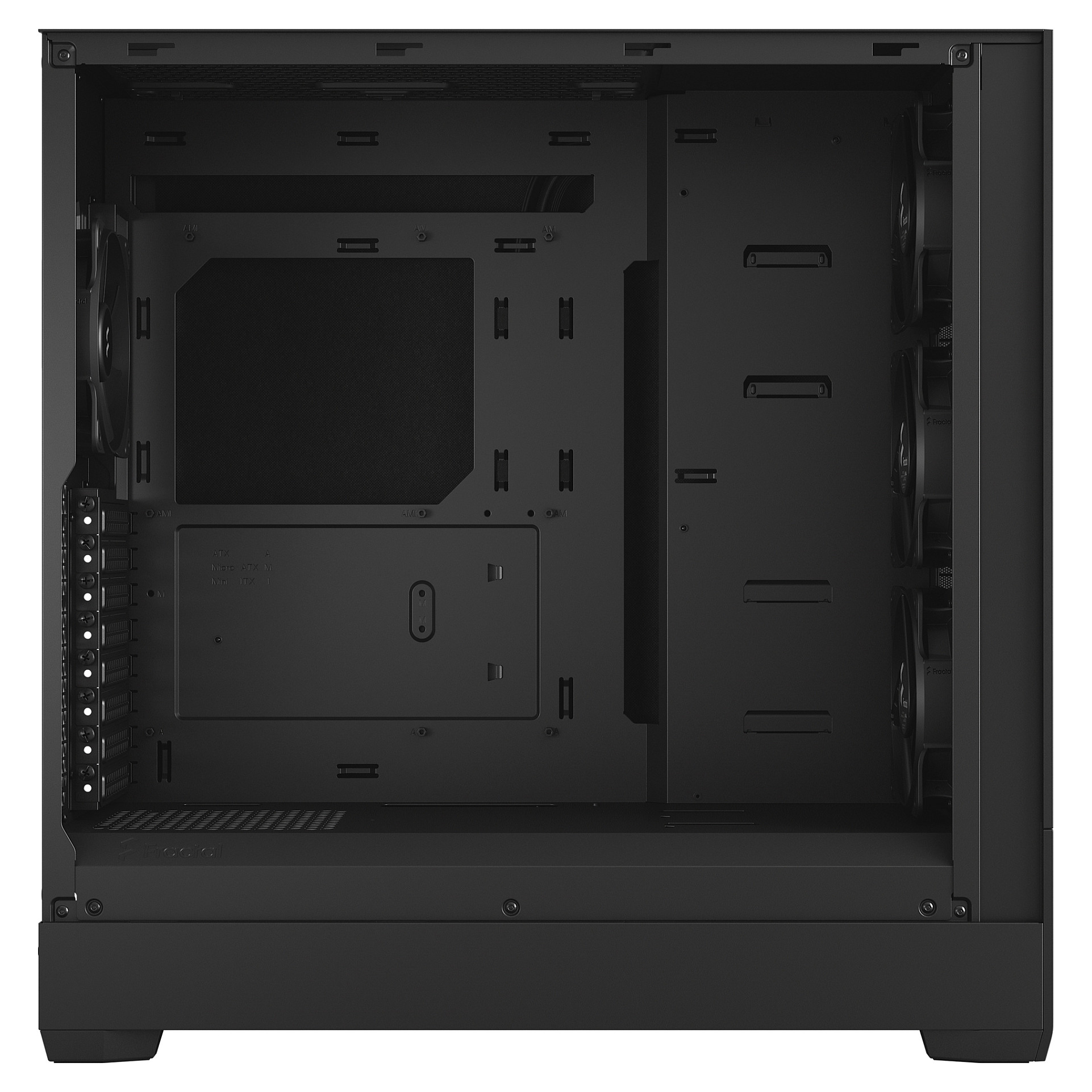 Kasë PC Fractal Design Pop XL Silent / Tower / ATX / 4x 120mm Fan - Zezë - 4