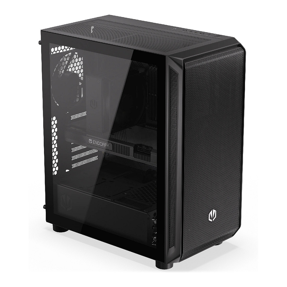 Kasë PC ENDORFY Arx 500 Core / Mid Tower / ATX / 1x 140mm Front + 1x 140mm Rear Fan / Mesh / 360mm Radiator - Zezë - 4