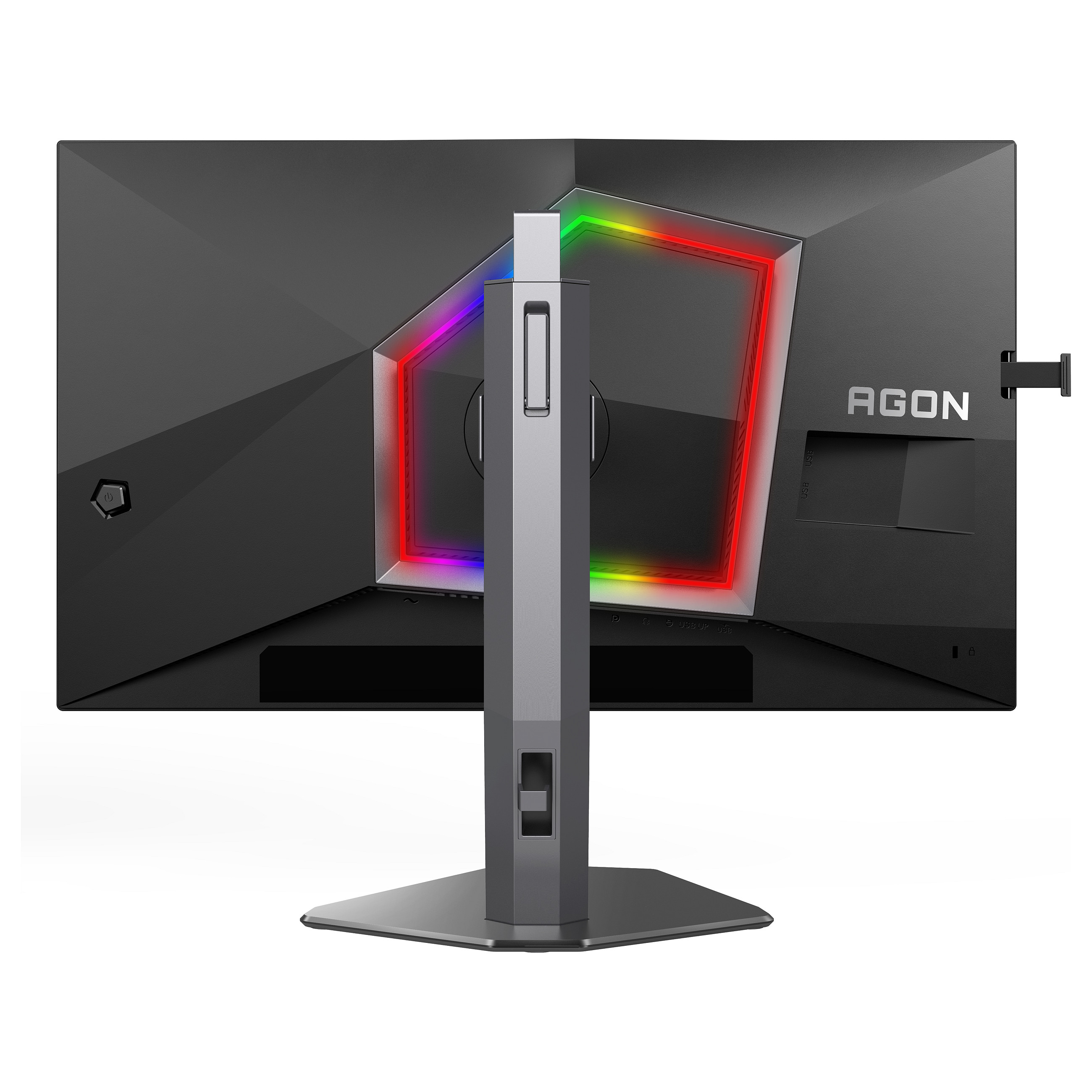 Monitor Gaming AOC G2 AG246FK6 / 24.1" / Full HD LED / 540Hz / 0.5ms / HDMI+DP+USB - Zezë/Gri - 21
