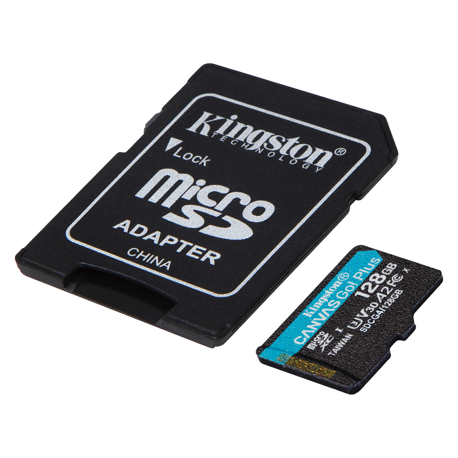 Kartë Memorie Kingston Canvas Go! Plus Gen4 / 128GB / microSDXC / UHS-I / 200 MB/s / A2 / U3 / V30 - Zezë - 3