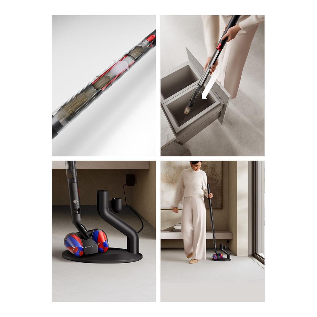Fshesë me Vakum Dyson PencilVac Fluffycones / 55AW / 140.000rpm / 38mm / 0.076L / 30min / Fluffycones / LED / MyDyson – Zezë/Gri - 8