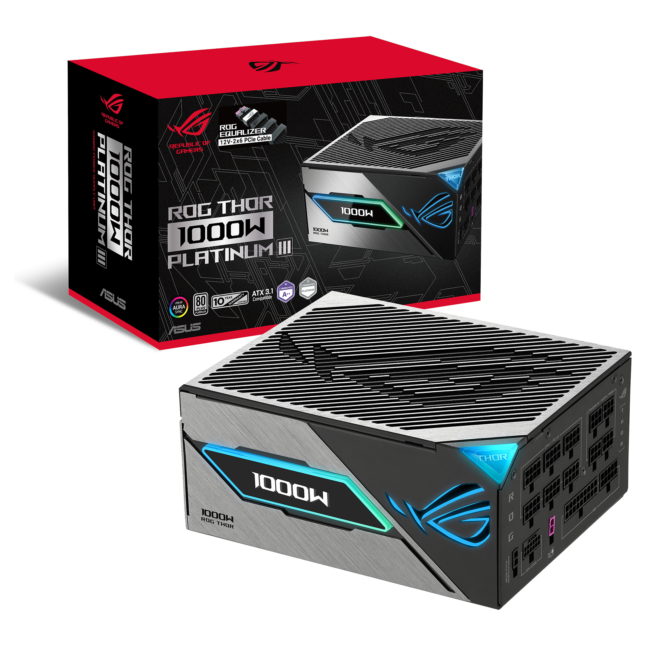 Furnizues Energjie ATX ASUS ROG Thor / 1000W / 80 PLUS Platinum / PCIe 5.0 - 13