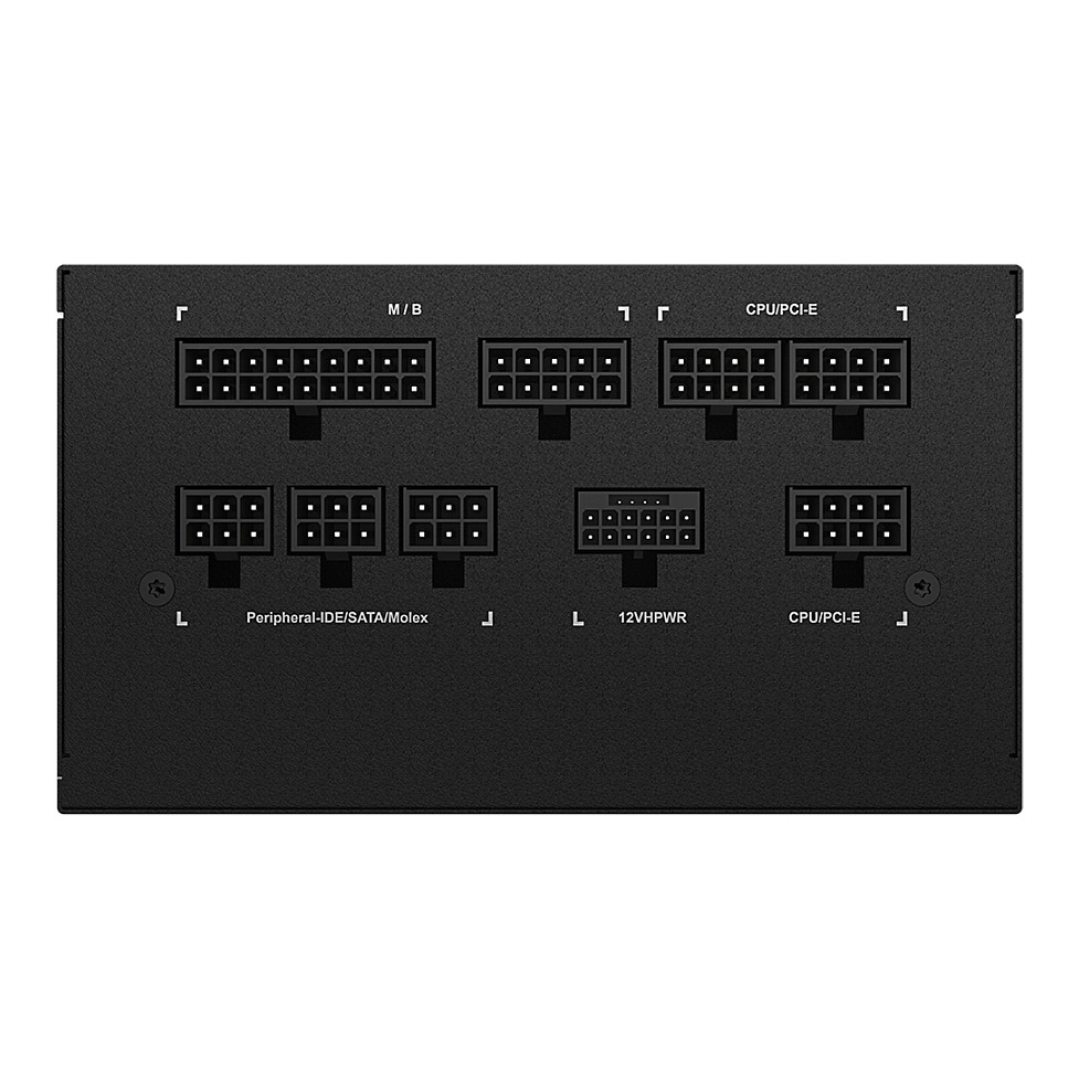 Furnizues Energjie ATX Gigabyte UD850GM PG5 V2 / 850W / PCIe 5.0 / 80 PLUS Gold - Zezë - 7