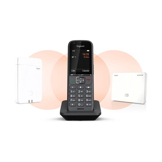Telefon VoIP Gigaset S700H PRO, DECT, CAT-iq 2.1, 2.4" TFT me ngjyra, Bluetooth 4.2, 500 kontakte, IP40 - Antracit - 8