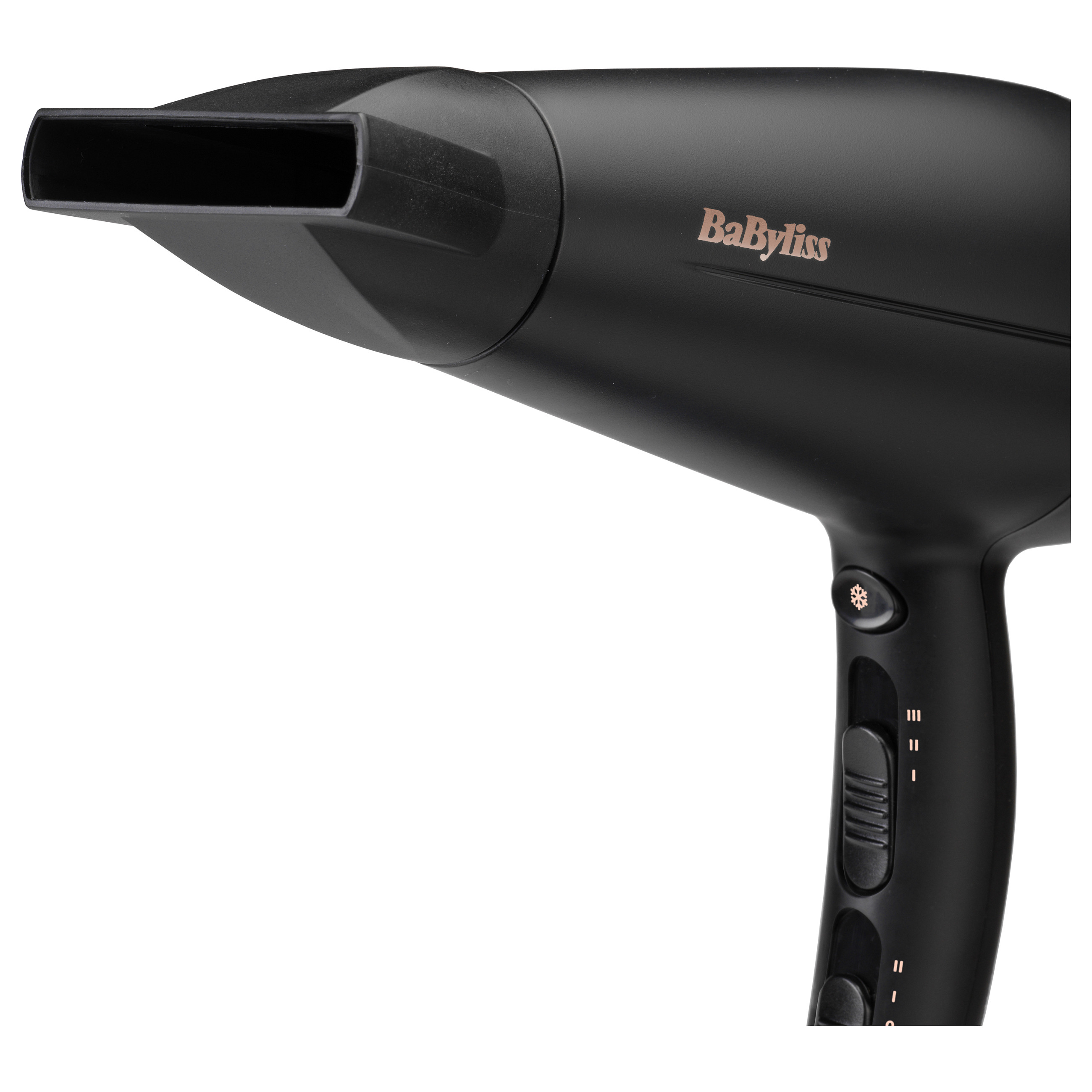 Tharëse për flokë BaByliss Turbo Shine 2200 / Ionic / Tourmaline-Ceramic / 2200 W / 3 Temperatura / 2 Shpejtësi - Zezë - 9