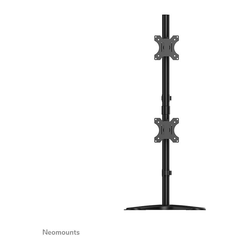 Mbajtëse për Monitor Neomounts FPMA-D550DDVBLACK / 2 Monitorë / 10–32" / deri 6kg për Monitor / VESA 75x75 & 100x100 / Rotacion 360° / Lartësi e Rregullueshme - Zezë - 3