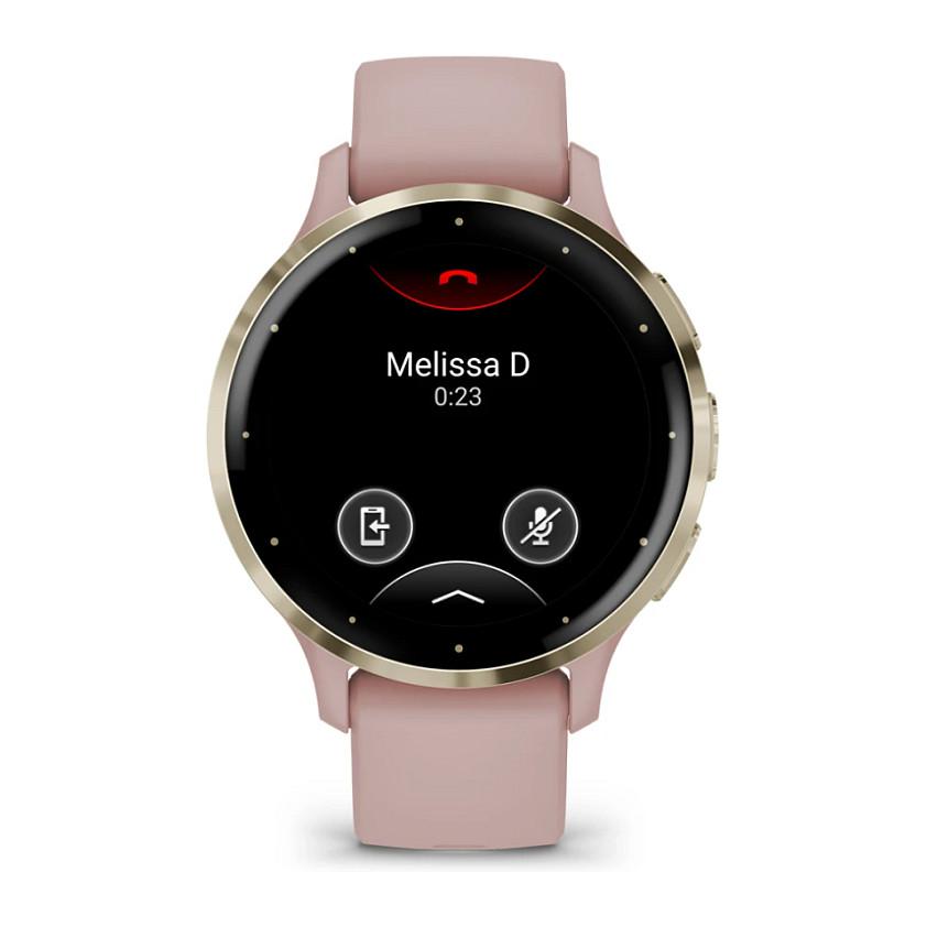 Orë e mençur Garmin Venu 3S / 41mm / AMOLED / GPS / Bluetooth / Wi-Fi / NFC / 8GB - Hiri/Argjend - 2
