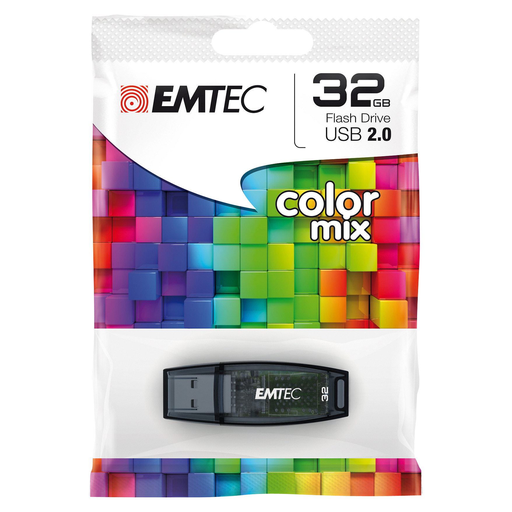 USB Flash Drive EMTEC C410 / 32GB / USB Type-A / USB 2.0 - Zezë - 5