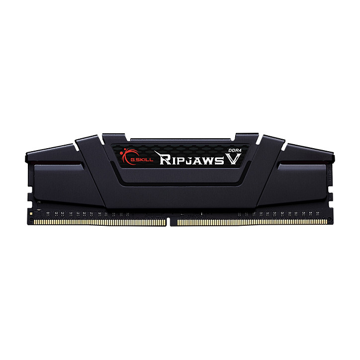 RAM Memorie DDR4 G.SKILL Ripjaws V F4-2666C19D-64GVK / 64GB (2x32GB) / DIMM / 2666MHz / CL19 / 288-pin - Zezë - 3