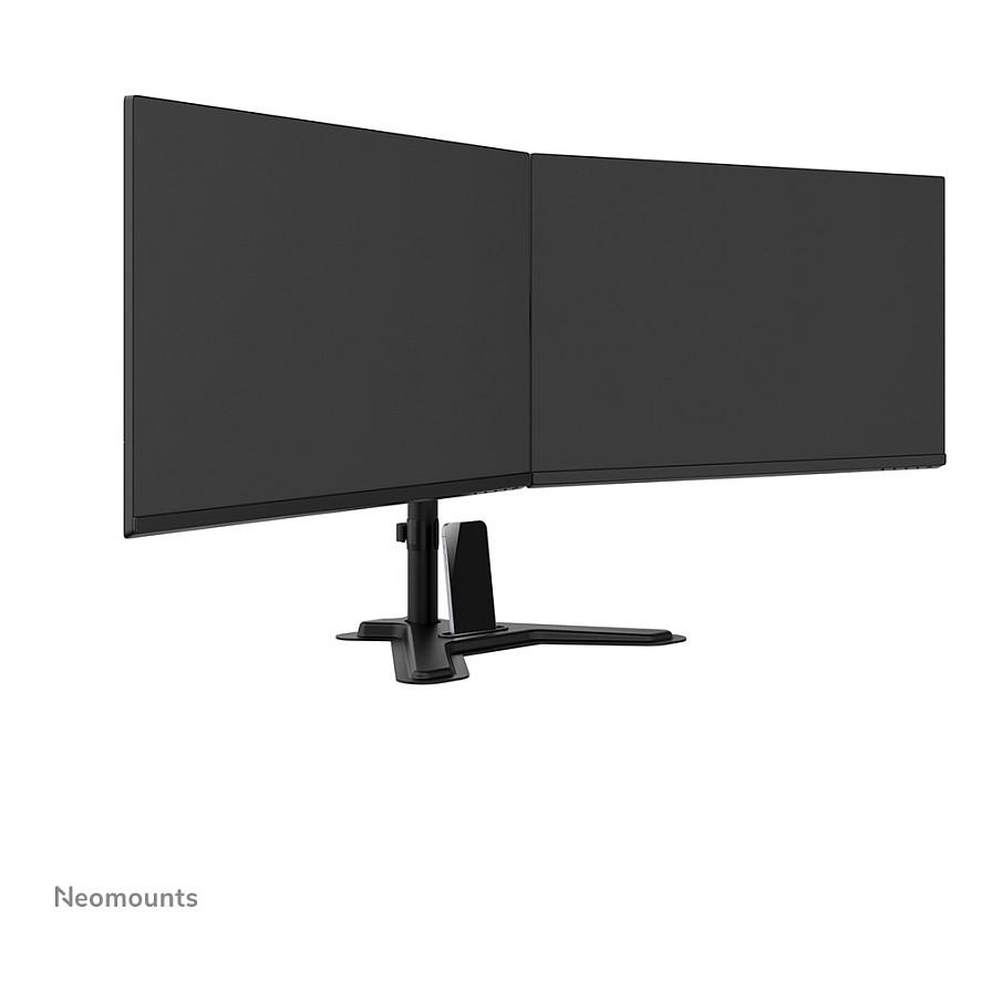 Mbajtëse për Monitor Neomounts, 2 Monitorë, 10"-32", 6kg - Zezë - 12