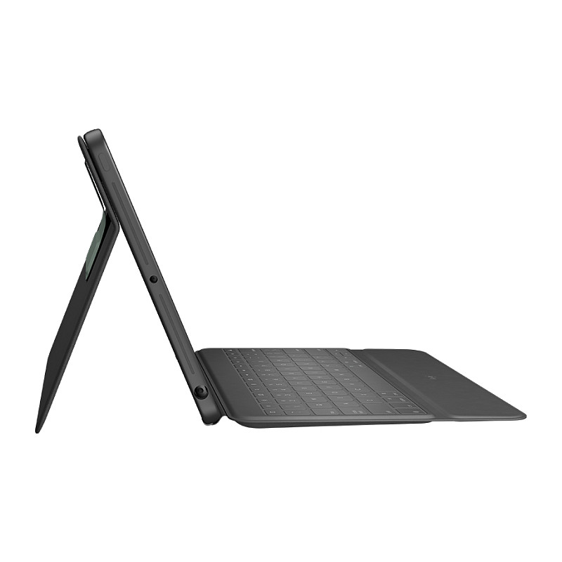 Këllëf me Tastierë Logitech Rugged Folio / për iPad 10.2" / Gjenerata 7, 8 dhe 9 – Zezë - 3