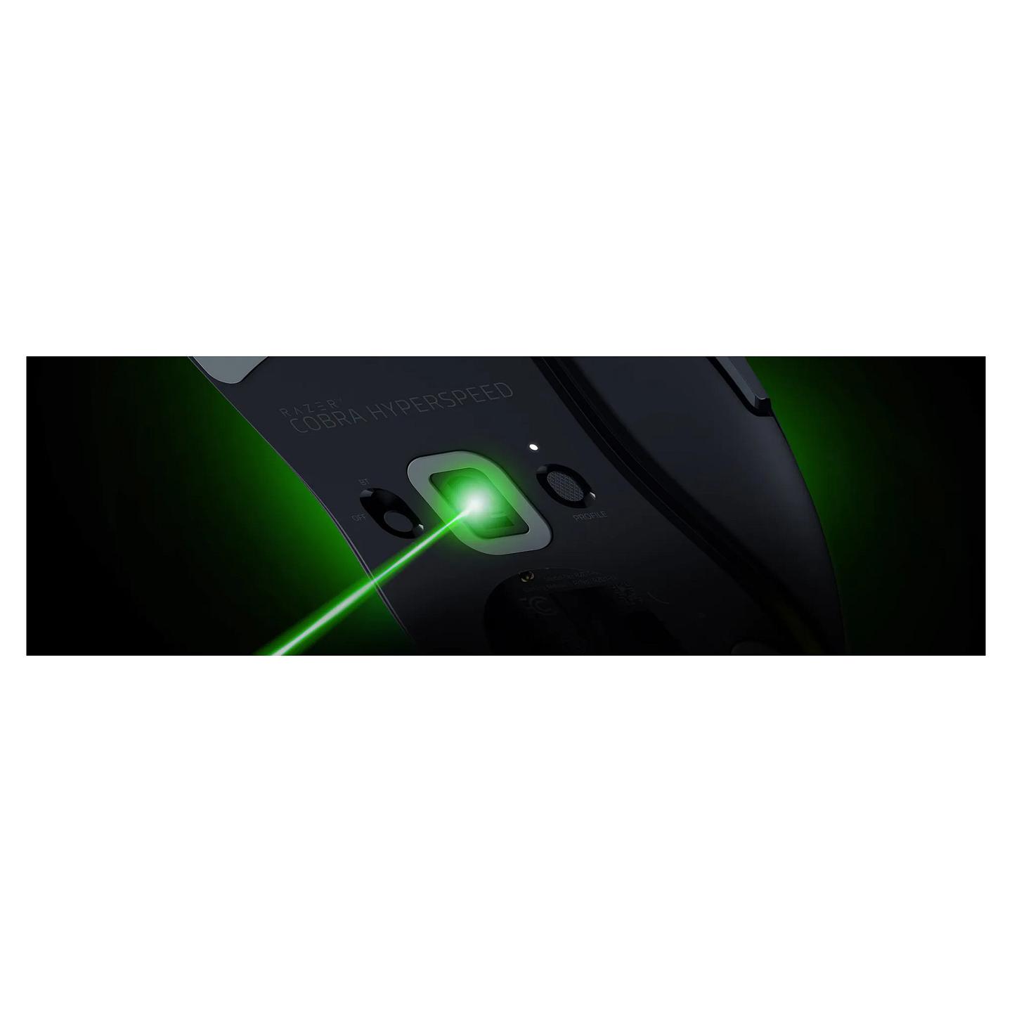 Maus Gaming pa Kabllo Razer Cobra HyperSpeed / 26.000 DPI / 6 Butona / 1000 Hz / 2.4 GHz + Bluetooth / RGB – Zezë - 5