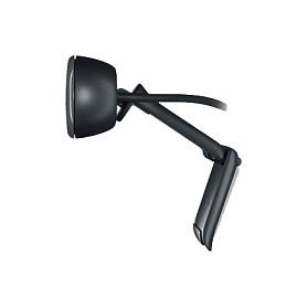 Webcam Logitech HD C270, HD 720p, 1280x720, 30fps, Fiks Fokus, USB 2.0, Mikrofon i Integruar - Zezë/Hiri - 5